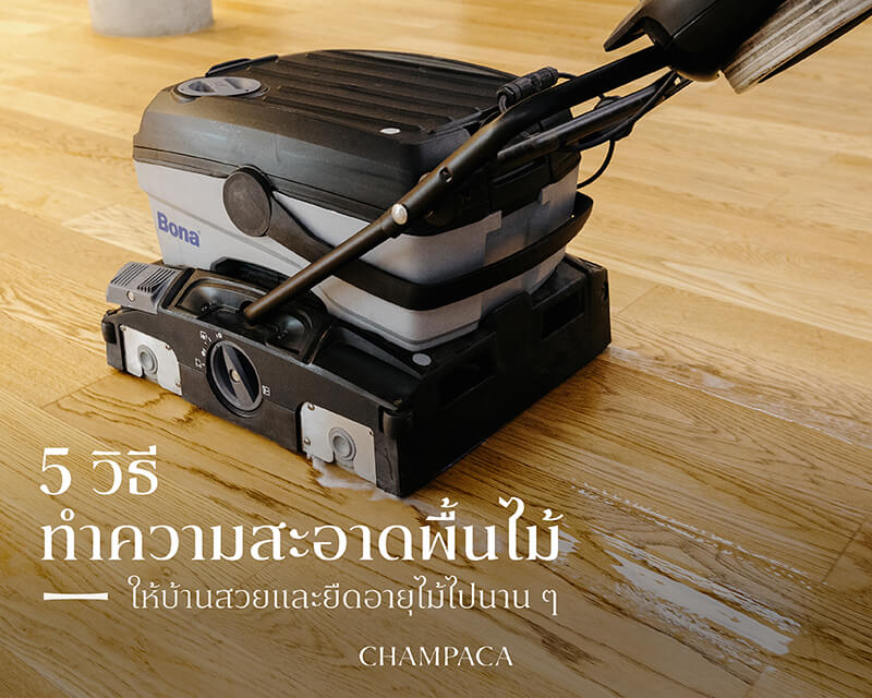 วิธีทำความสะอาดพื้นไม้จริง